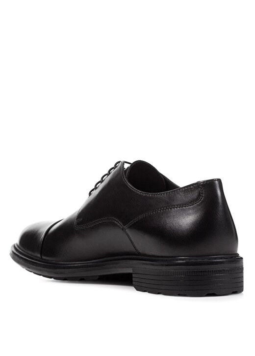 Geox Siyah Erkek Deri Klasik Ayakkabı U WALK PLEASURE A 3
