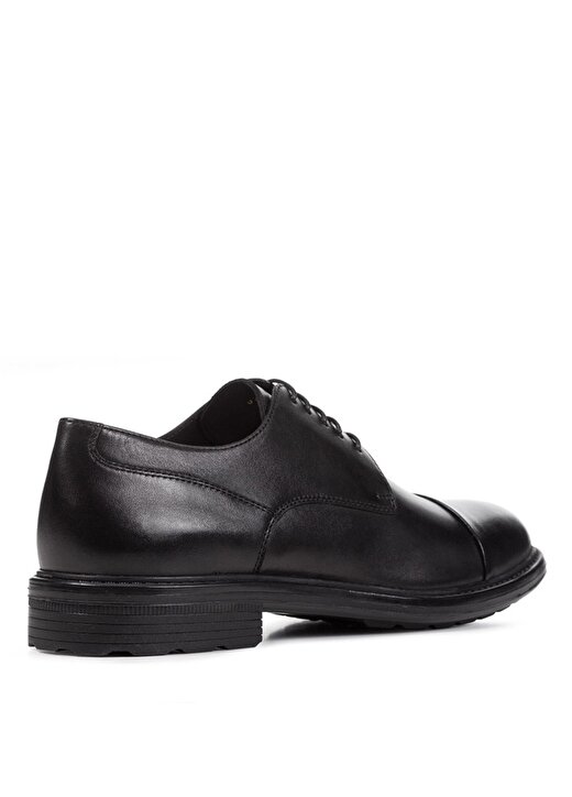 Geox Siyah Erkek Deri Klasik Ayakkabı U WALK PLEASURE A 4