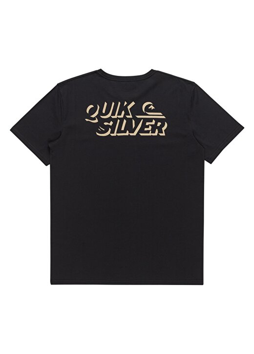 Quiksilver Siyah Erkek O Yaka Standart Fit Baskılı T-Shirt EQYZT07665_SHADOW KNOCK 4