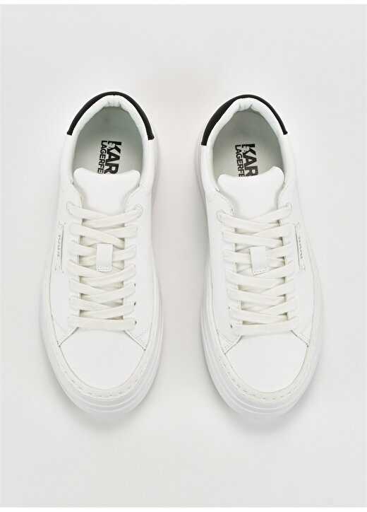 KARL LAGERFELD Beyaz Kadın Sneaker KL63420 E11 3