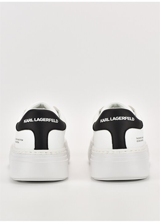 KARL LAGERFELD Beyaz Kadın Sneaker KL63420 E11 4