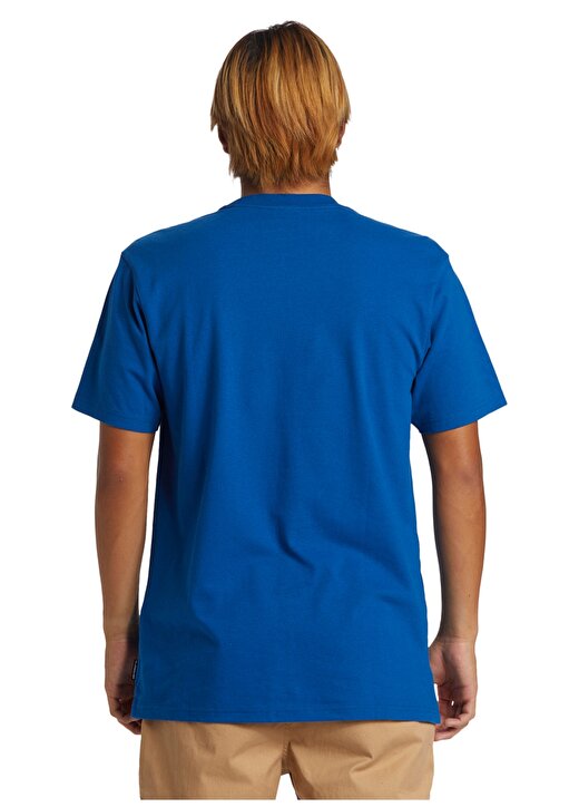 Quiksilver Mavi Erkek O Yaka Standart Fit T-Shirt AQYZT09542_SURF MOE 2
