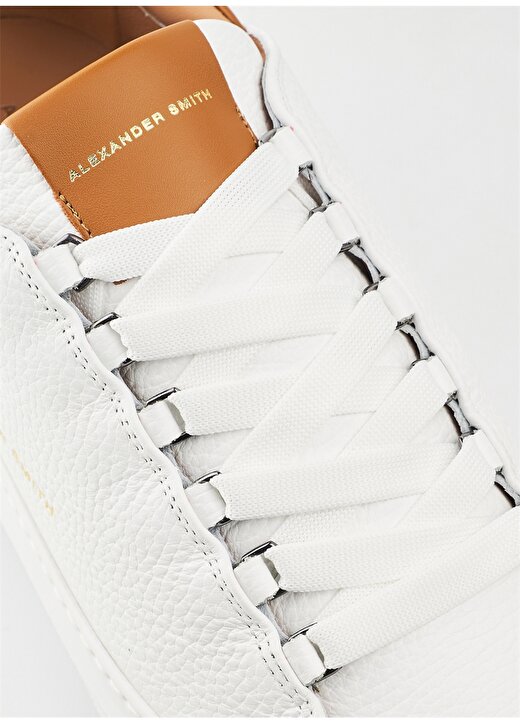 Beyaz - Kahverengi Erkek Sneaker 3
