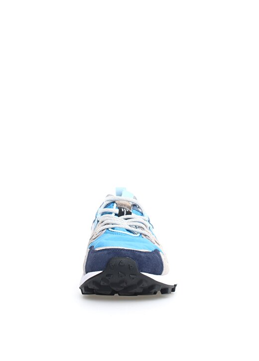 Flower Mountain Beyaz - Mavi - Gri Erkek Nubuk Sneaker YAMANO 3 MAN 4