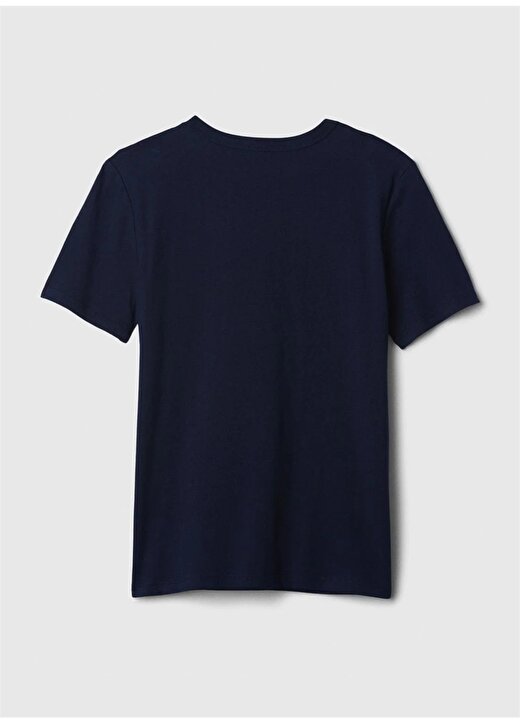Gap Baskılı Lacivert Erkek T-Shirt 424016 2