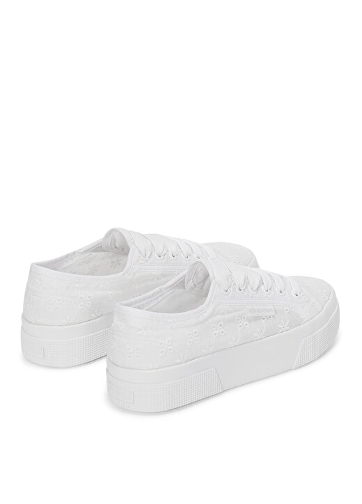 Superga Beyaz Kadın Pamuk Sneaker S2148KWA0A-SP 3
