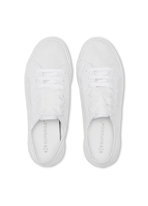 Superga Beyaz Kadın Pamuk Sneaker S2148KWA0A-SP 4