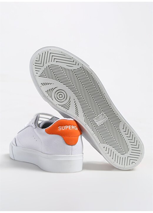 Superga Beyaz Kadın Deri Sneaker S5135EWAKM-SP 4