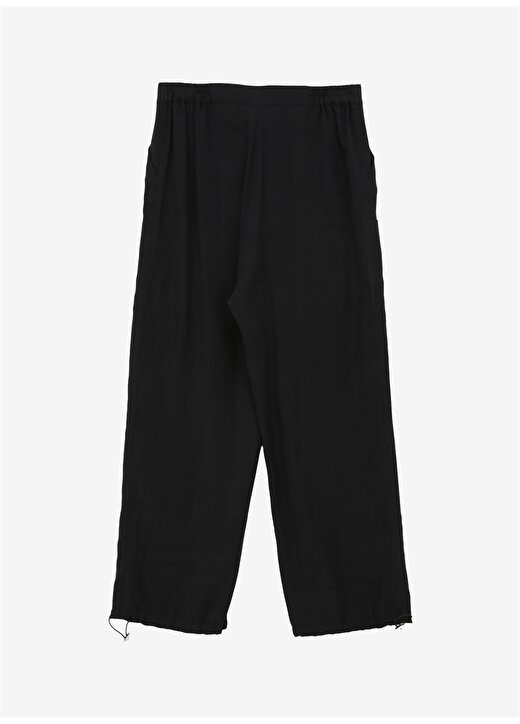 Faik Sönmez Normal Bel Comfort Fit Siyah Kadın Pantolon U68544 2