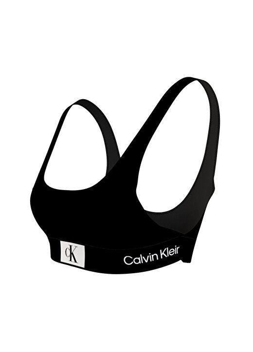 Calvin Klein Siyah Kadın Bikini Üst BRALETTE-RP KW0KW02354BEH 2