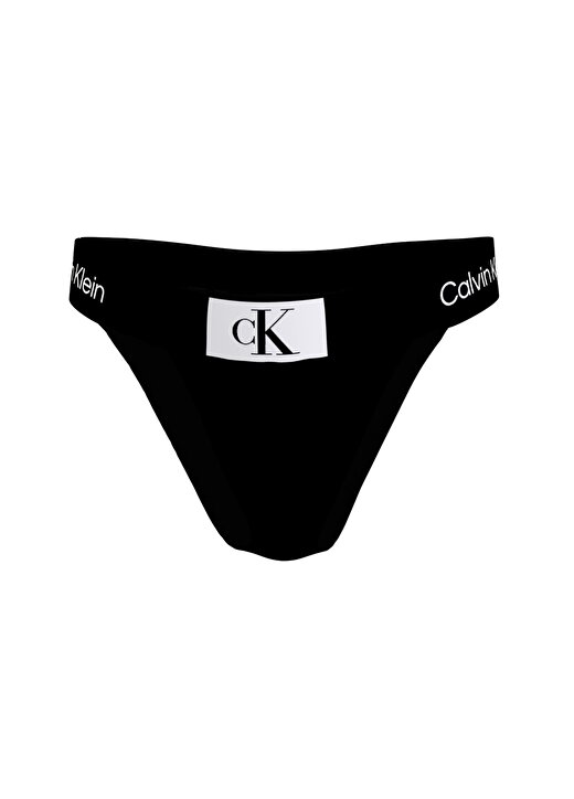 Calvin Klein Siyah Kadın Bikini Alt CHEEKY HIGH RISE BIKINI KW0KW02351B 1