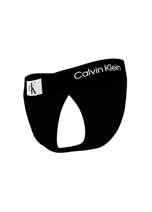 Calvin Klein Siyah Kadın Bikini Alt CHEEKY HIGH RISE BIKINI KW0KW02351B 2