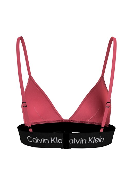Calvin Klein Pembe Kadın Bikini Üst FIXED TRIANGLE-RP KW0KW02451TBK 4