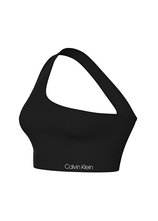 Calvin Klein Siyah Kadın Bikini Üst ONE SHOULDER BRALETTE KW0KW02313BE 4