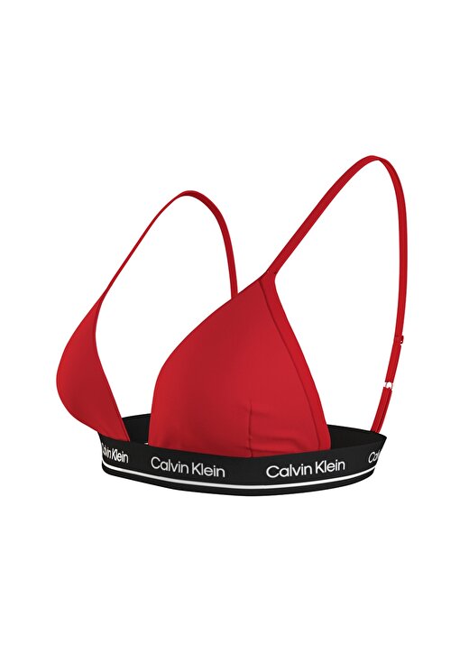 Calvin Klein Kırmızı Kadın Bikini Üst TRIANGLE-RP KW0KW02424XNE 2
