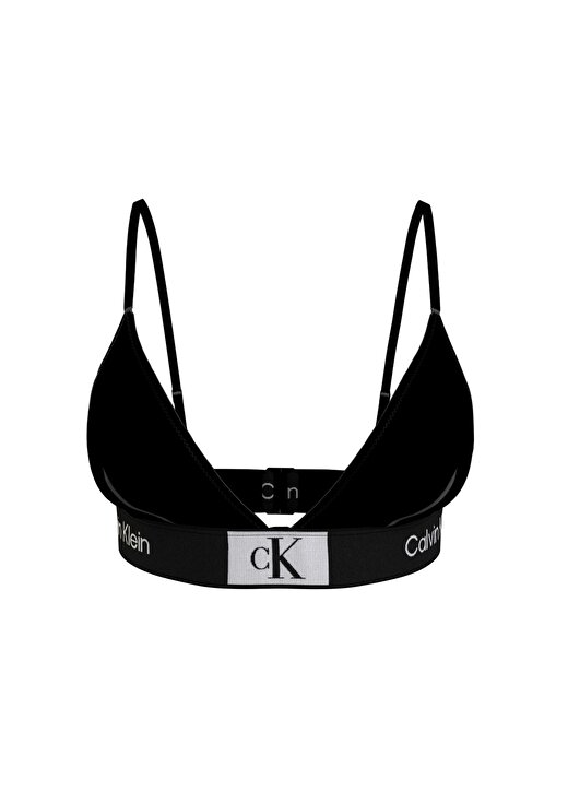 Calvin Klein Siyah Kadın Bikini Üst FIXED TRIANGLE-RP KW0KW02451BEH 1