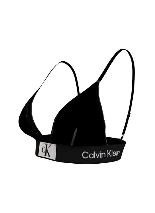 Calvin Klein Bikini Üst, L, Siyah 4