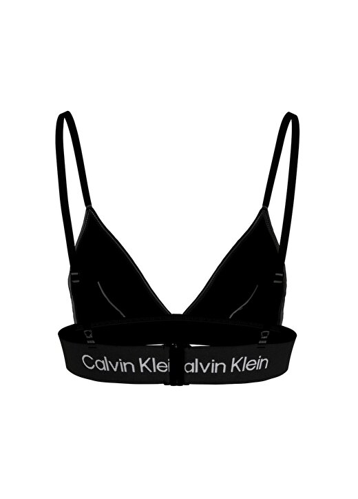 Calvin Klein Siyah Kadın Bikini Üst FIXED TRIANGLE-RP KW0KW02451BEH 4