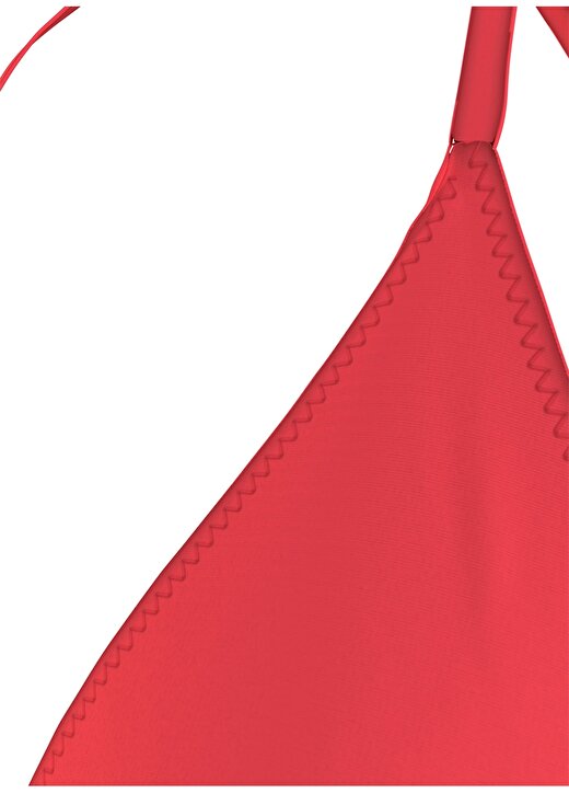 Calvin Klein Kırmızı Kadın Bikini Üst TRIANGLE-RP KW0KW02506XN8 4