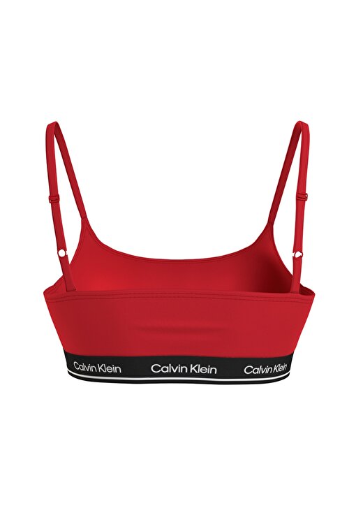 Calvin Klein Kırmızı Kadın Bikini Üst BRALETTE-RP KW0KW02425XNE 4