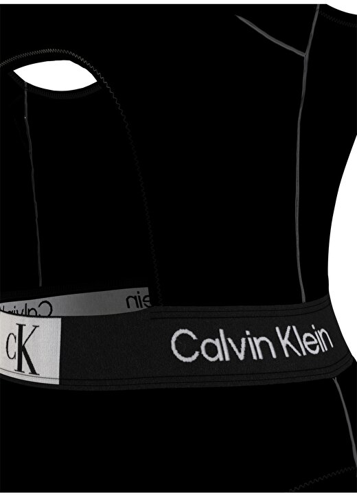 Calvin Klein Siyah Kadın Mayo CUT OUT ONE PIECE - RP KW0KW02357BE 4