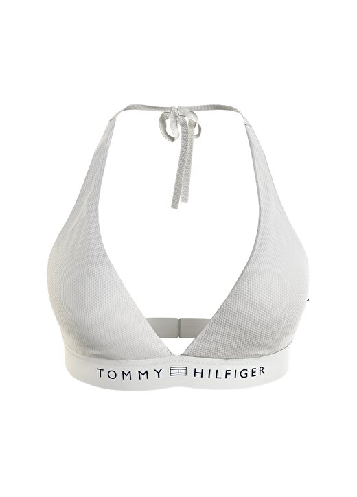 Tommy Hilfiger Beyaz Kadın Bikini Üst TRIANGLE FIXED RP, YBI UW0UW05257YB 1
