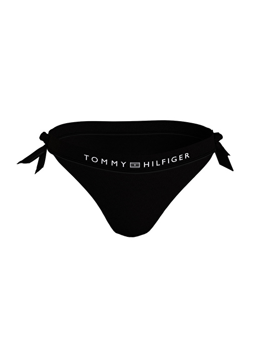 Tommy Hilfiger Siyah Kadın Bikini Alt SIDE TIE BIKINI, BDS UW0UW05260BDS 1