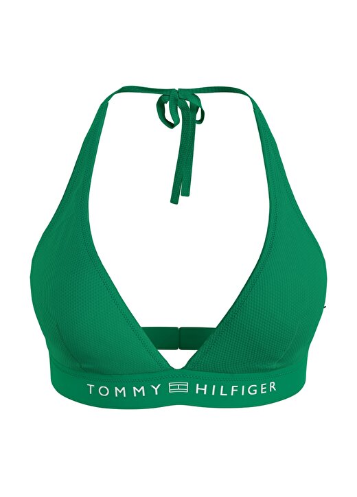 Tommy Hilfiger Yeşil Kadın Bikini Üst TRIANGLE FIXED RP, L4B UW0UW05257L4 1