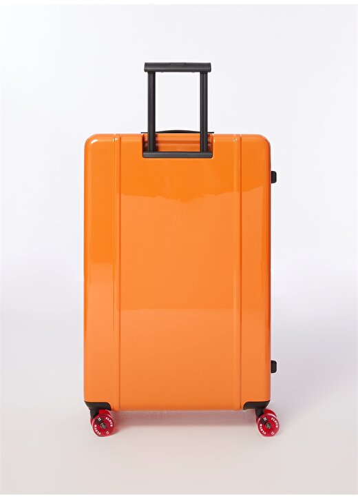 Floyd Turuncu Unisex 50,5X78x29 Cm Çekçekli Sert Valiz Trunk - Hot Orange 3
