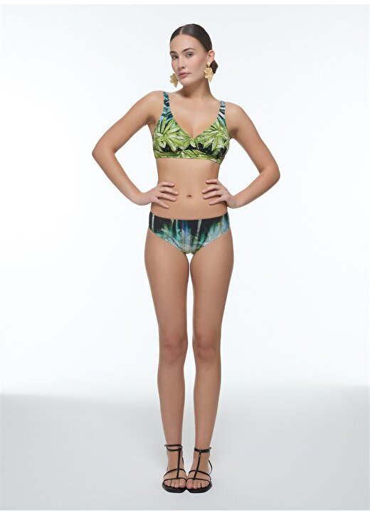 Bellisa Yeşil Kadın Bikini Takım 241002 1