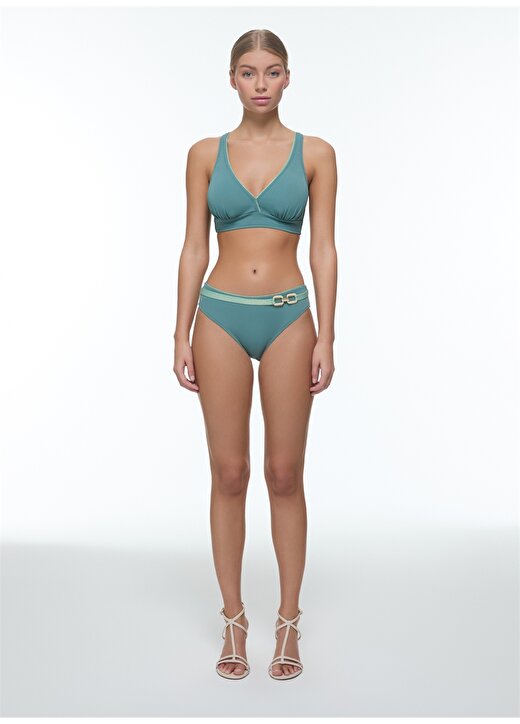 Bellisa Yeşil Kadın Bikini Takım 241027 1