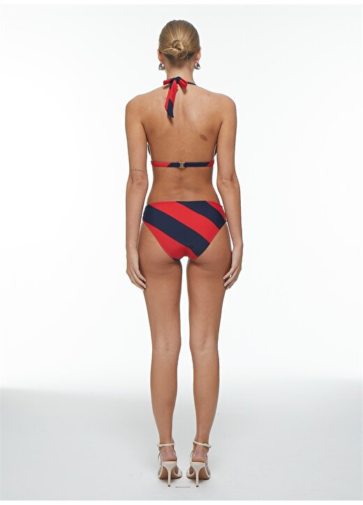 Bellisa Kırmızı - Lacivert Kadın Bikini Takım 241051 2