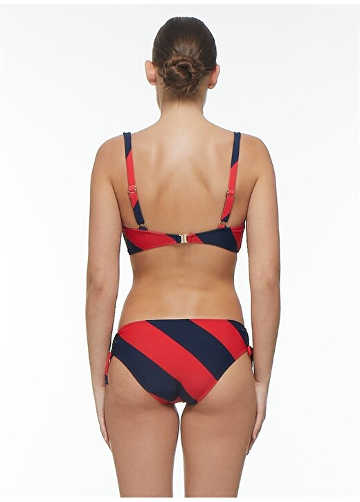 Bellisa Kırmızı - Lacivert Kadın Bikini Takım 241050 2