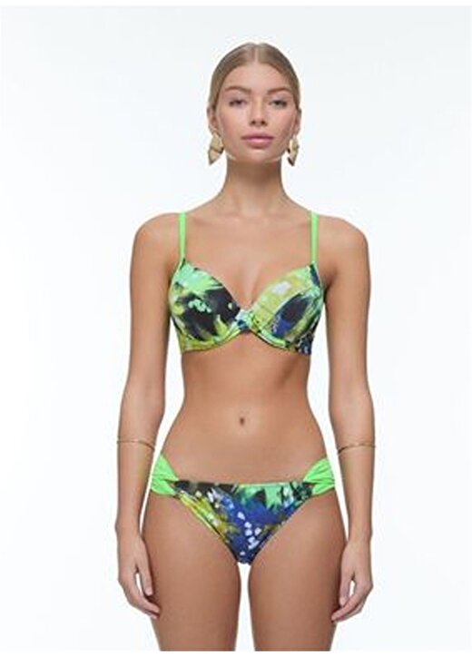 Bellisa Mavi - Yeşil Kadın Bikini Takım 241042 2