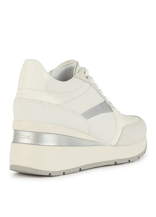 Geox Beyaz Kadın Sneaker D ZOSMA A 4