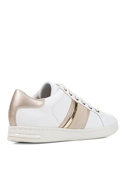 Geox Beyaz - Altın Kadın Sneaker D JAYSEN E 4