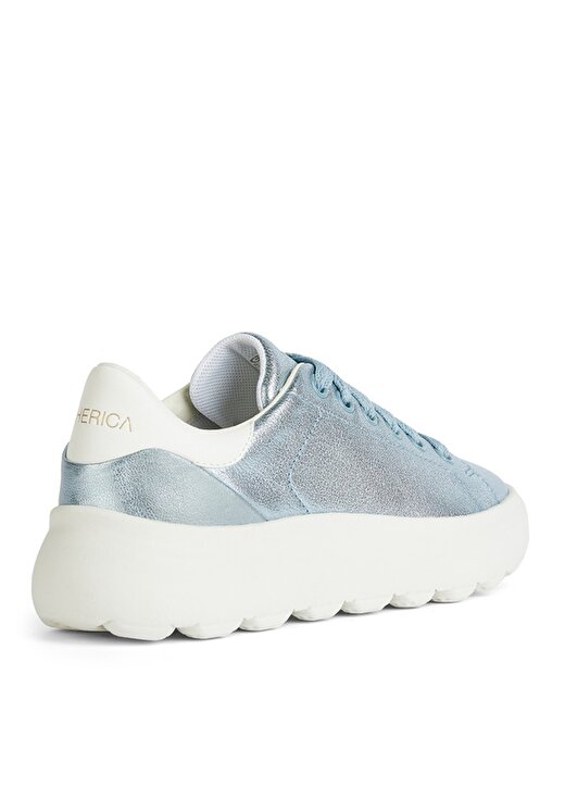 Geox Mavi - Beyaz Kadın Sneaker D SPHERICA EC4.1 C 4