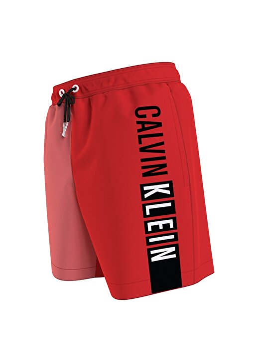Calvin Klein Kırmızı Erkek Çocuk Şort Mayo KV0KV00035XM9 2