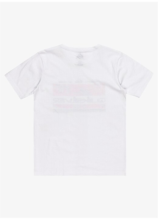 Quiksilver Düz Beyaz Erkek T-Shirt EQBZT04725-10-TRPCAL RNBW S YOUTH 2