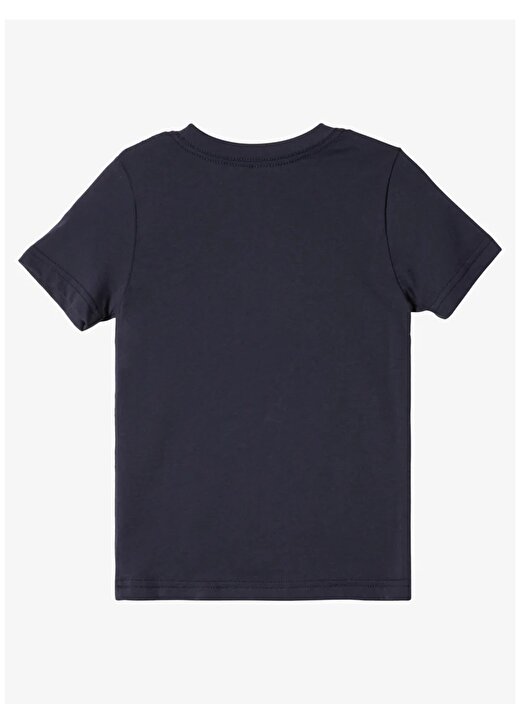 Quiksilver Düz Mavi Erkek T-Shirt EQBZT04715-BHA0-BUBBLE ARCH SS YOUT 2
