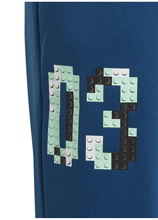 Adidas Dar Paça Mavi Erkek Eşofman Altı IB6167-LK LEGO Q4 PNT 3