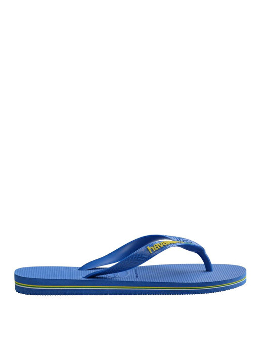 Havaianas Mavi Erkek Çocuk Plaj Terliği BRASIL LOGO NEON 3