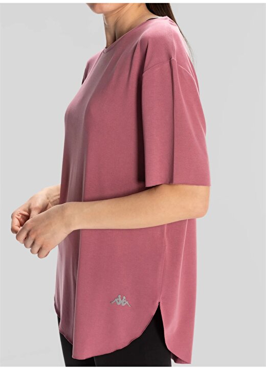Kappa Kırmızı Kadın Yuvarlak Yaka Normal Kalıp T-Shirt 321Z1CWCM4 ELSIE TSHIRT 2