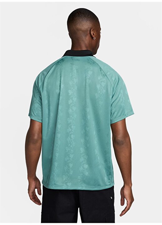 Nike Yeşil Erkek Yuvarlak Yaka Normal Kalıp Desenli T-Shirt FN2418-361 M NK DF COF JSY SS 4