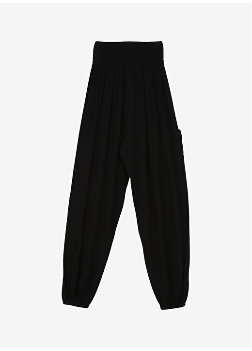 Faik Sönmez Normal Bel Comfort Fit Siyah Kadın Pantolon U68521 1