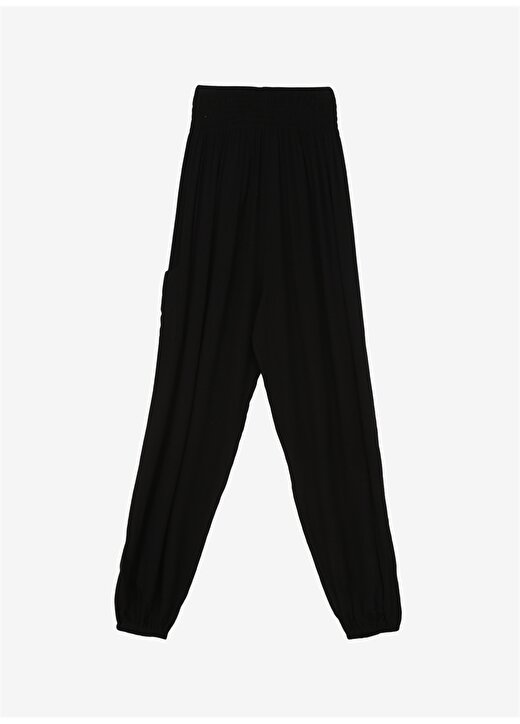 Faik Sönmez Normal Bel Comfort Fit Siyah Kadın Pantolon U68521 2