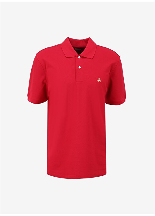 Brooks Brothers Polo Yaka Kırmızı Erkek T-Shirt BBSP23MTS029 1