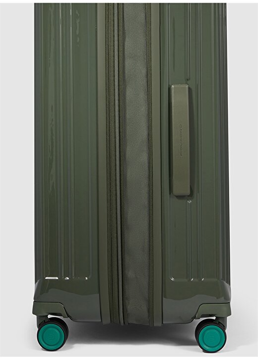 Piquadro Yeşil Unisex 51X75x31 Cm Büyük Boy Çekçekli Sert Valiz BV6394PQLS3 4