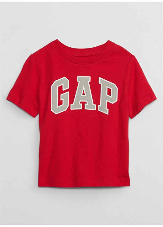 Gap Düz Kırmızı Erkek T-Shirt 459557005-A 1