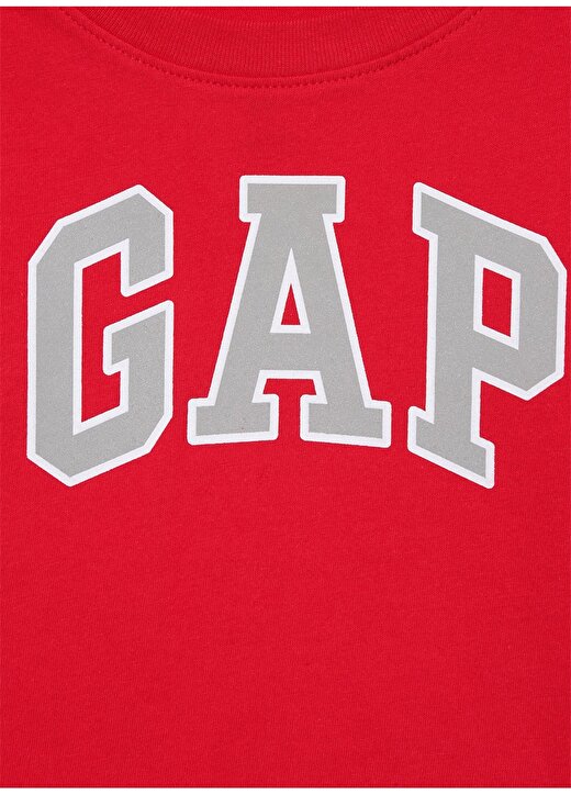 Gap Düz Kırmızı Erkek T-Shirt 459557005 2